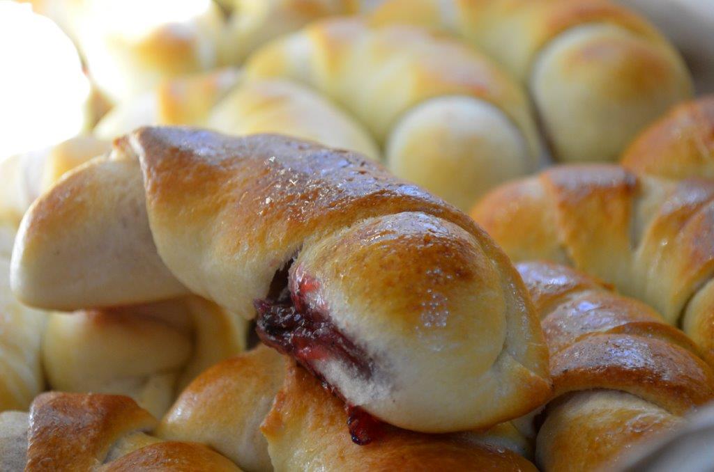 Domaće slatke kiflice